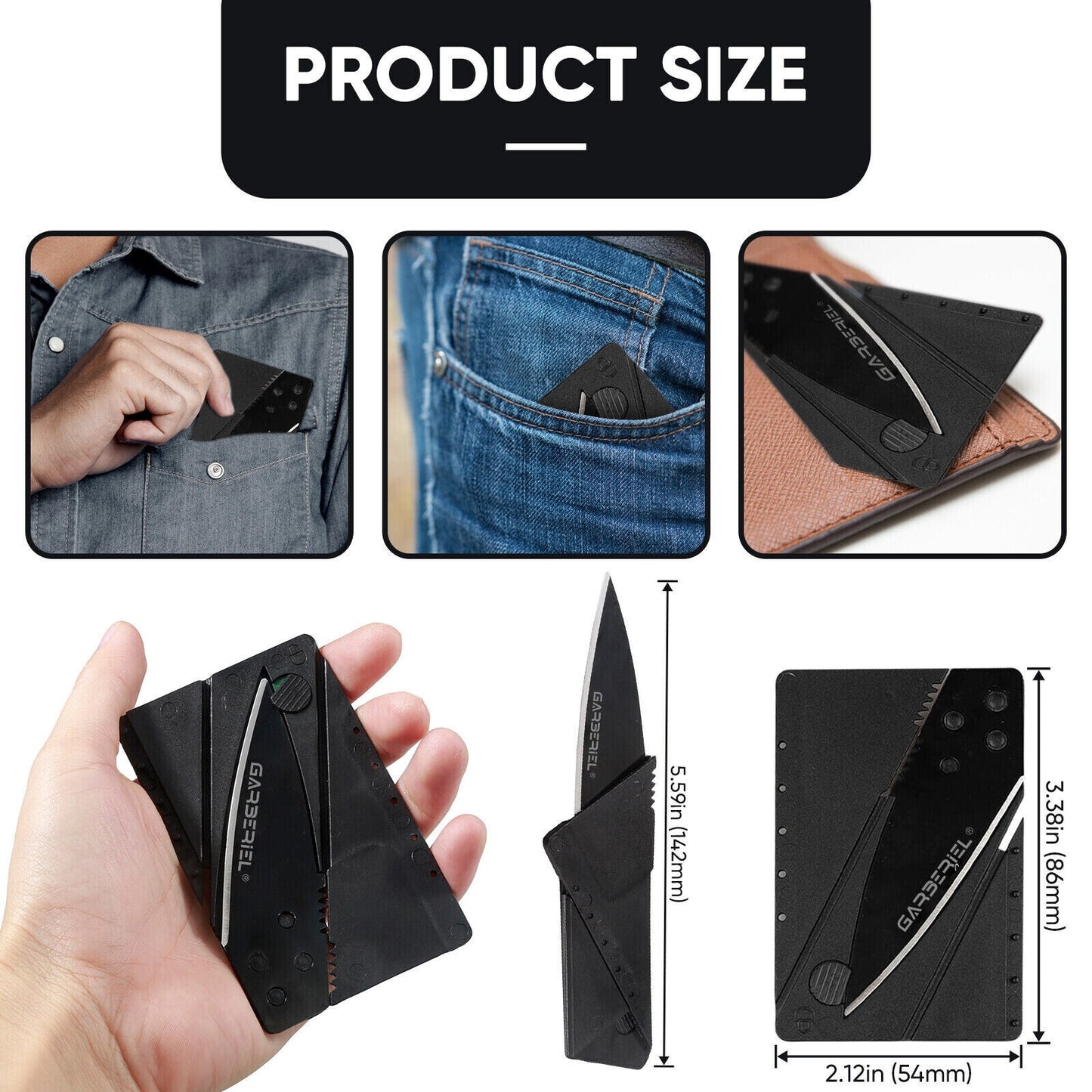 Portable  Card Knife Survival Tool