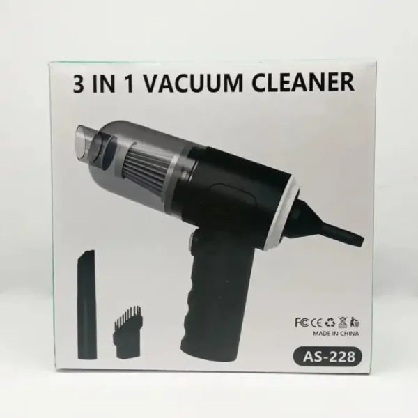 3 in 1 Portable Vacuum Cleaner | Remove Dust Easily Anywhere