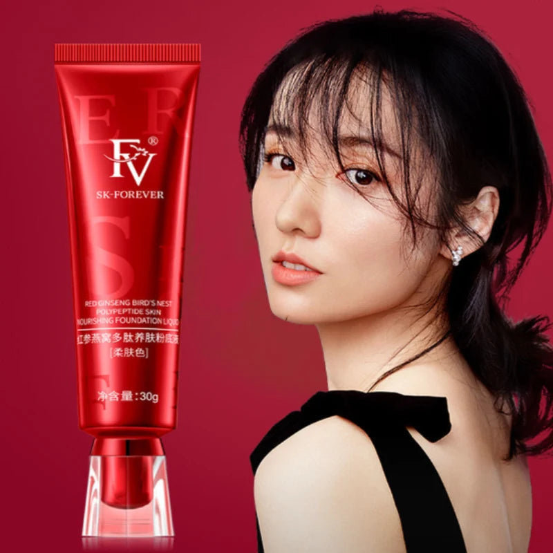 FV Liquid Foundation Waterproof Tube Real Diamond SK Forever 30g (IVORY/NATURAL)