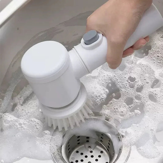 Wireless Electric Cleaning Brush Household Kitchen Dishwashing Brush