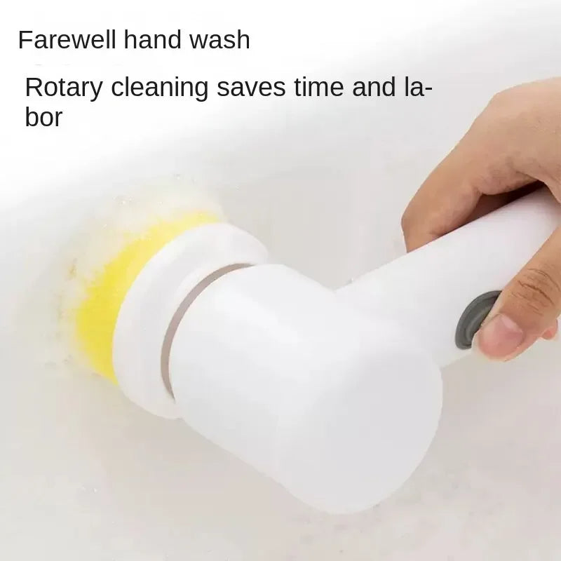 Wireless Electric Cleaning Brush Household Kitchen Dishwashing Brush